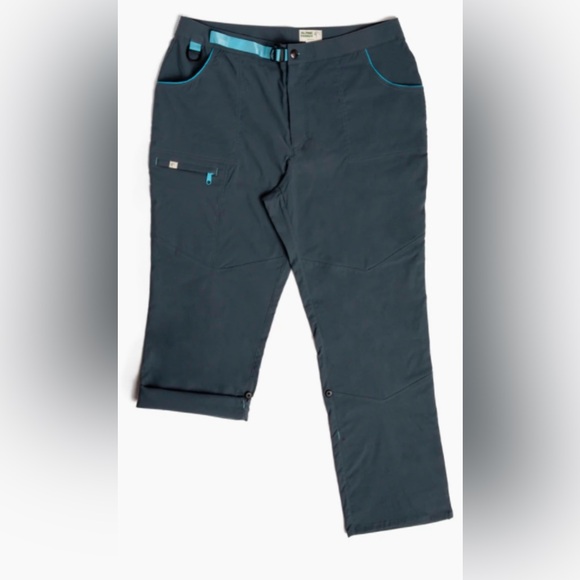 Alpine Parrot Women’s Ponderosa Hiking Pants Sky Black/Mountain 18 - Picture 10 of 11